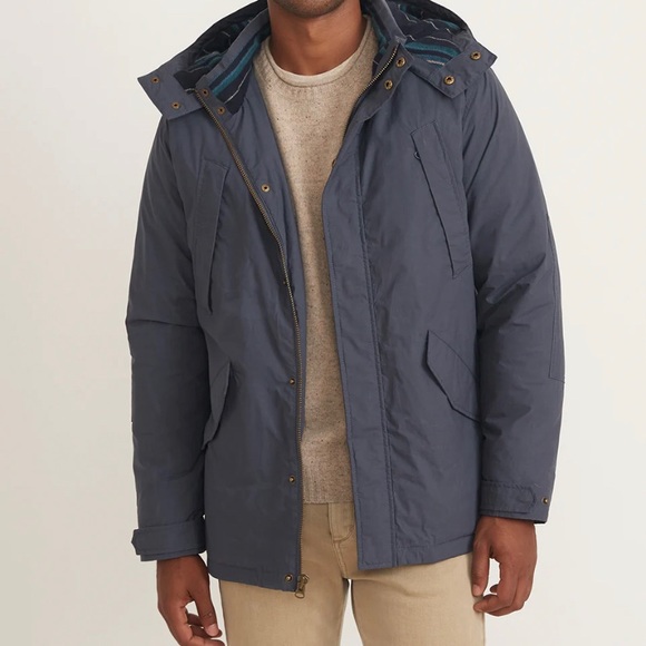 Marine Layer Jackets Coats Nwot Marine Layer Dry Wax Big Sur
